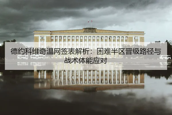 德约科维奇温网签表解析：困难半区晋级路径与战术体能应对